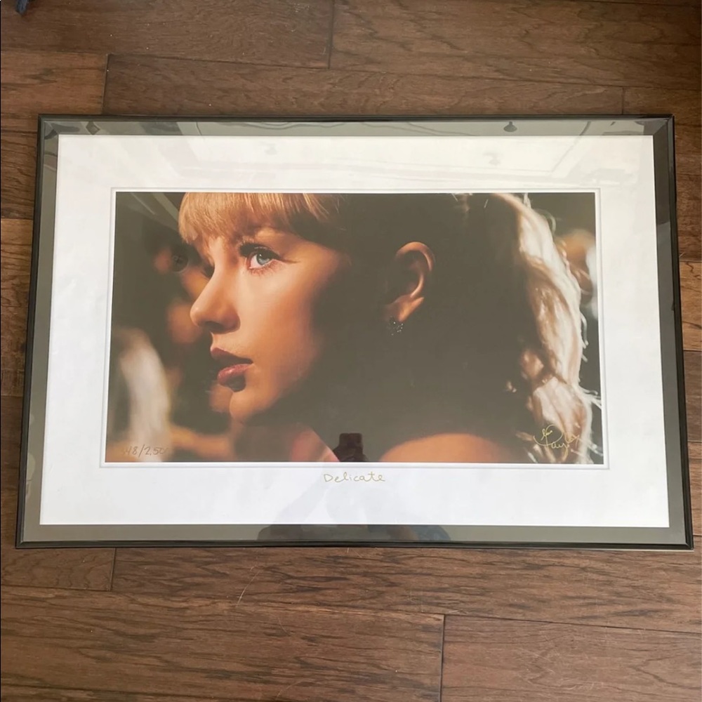 Taylor Swift Delicate Litho Poster